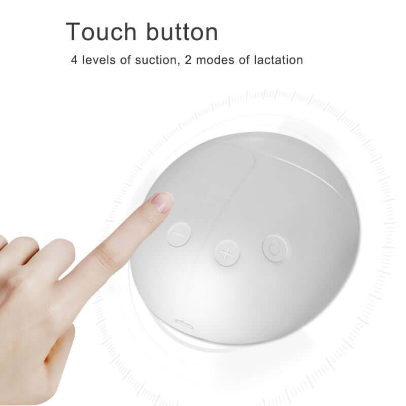 Best Selling Electric Breast Pum, Multifunctional Double Creative Electric Breast Standard Mouth Mute Electronic Smart Breast Pum