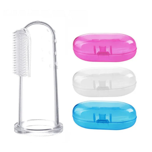 Safe and soft Baby Toothbrush, Factory wholesale best selling Baby finger cover toothbrushs