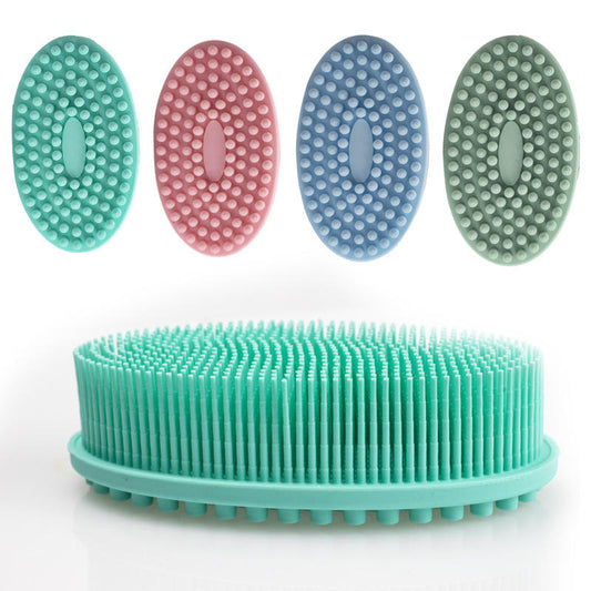 Wholesale Silicone Body Scrubber With Hook Soft Silicone Body Scrubber
