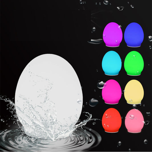 Hot Selling Waterproof Ball Lamp Bathring Bath Tub Toys Safe Silicone Glowing Baby Kids Bath Toy
