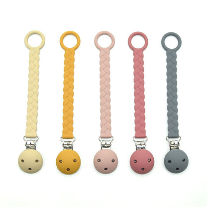 Hot Baby Pacifier Clip, Wholesale Chewable Silicone Dummy Pacifier Clip Silicone Baby Pacifier Clip Chain