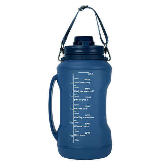 Custom Motivational Eco-Friendly Collapsible Sports Water Bottle With Sport Foldable Water Bottles With Straw