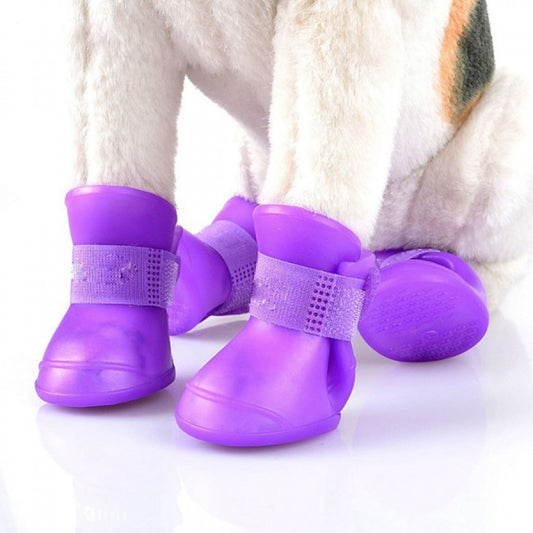Silicone Anti-slip Pet Waterproof Booties, Professional customized silicone pet product manufacturer