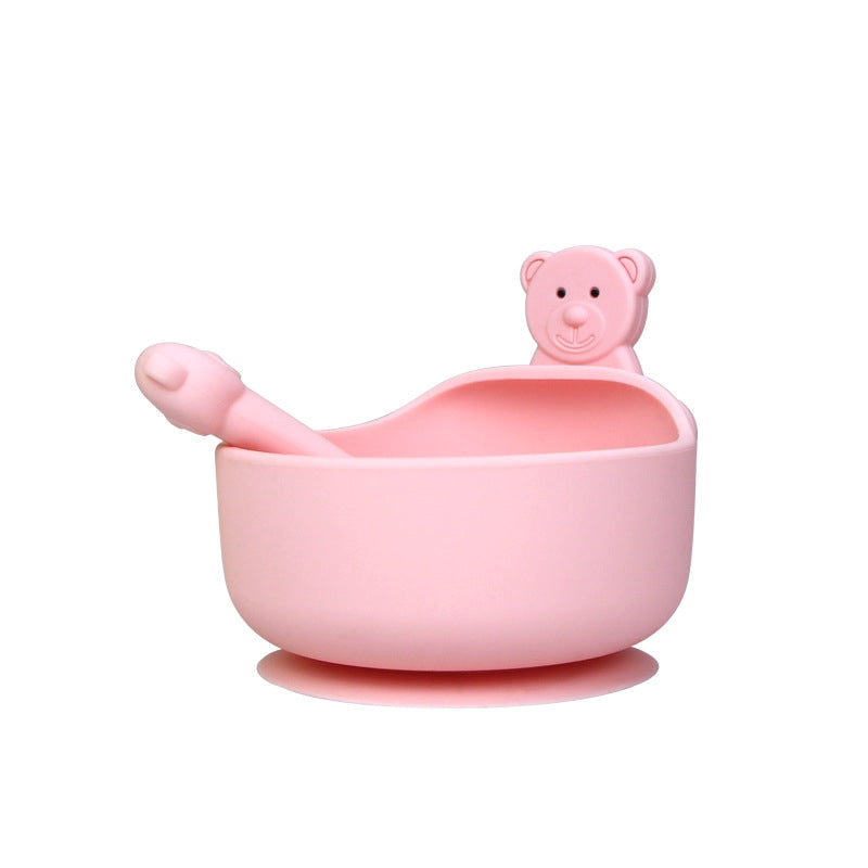 Food grade silicone best suction bowls for baby wholesale