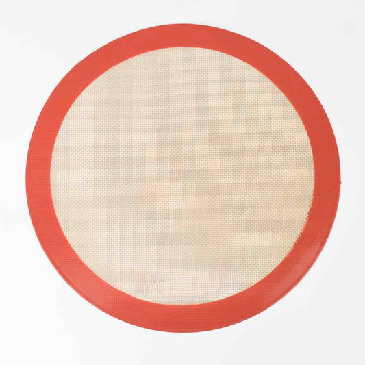 Round Silicone  Non-Stick and Heat Resistant Mats,  Silicone Mats For Baking Cake, Pizza, Pie, Bread, Macaron