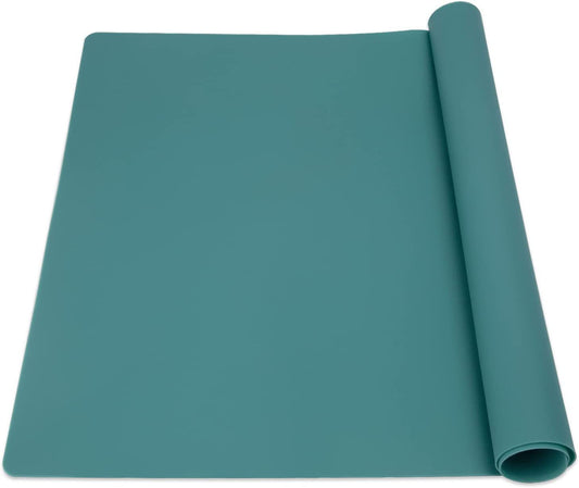 Extra large silicone table mat 90 * 60cm, thermal insulation pad, anti slip kneading pad, anti fouling silicone pad
